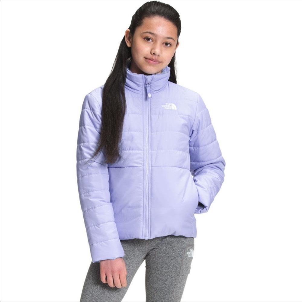 The North Face Mossbud Swirl Reversible Water Repellent Jacket